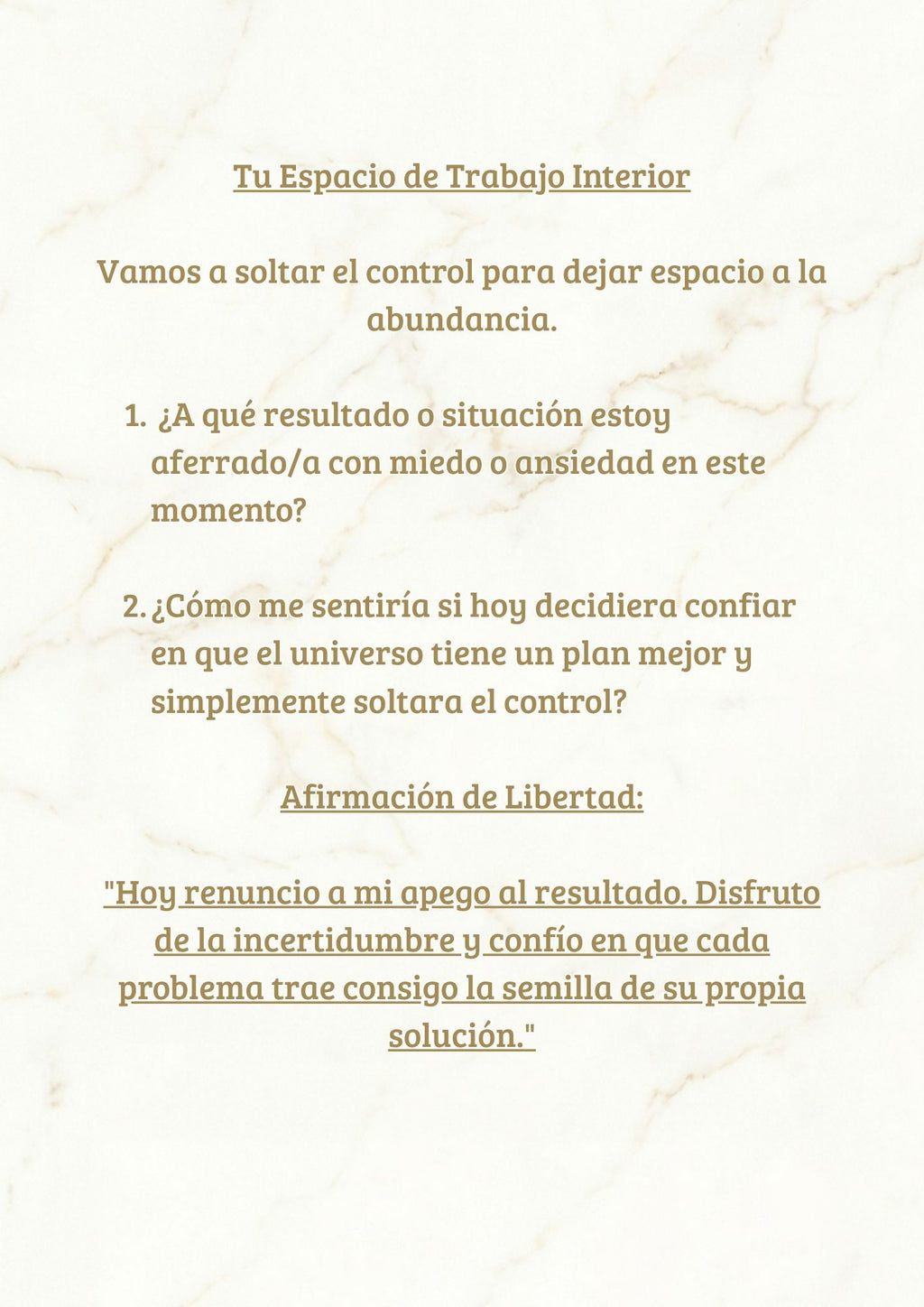 Tu Guía Práctica basada en Las 7 Leyes Espirituales del Éxito