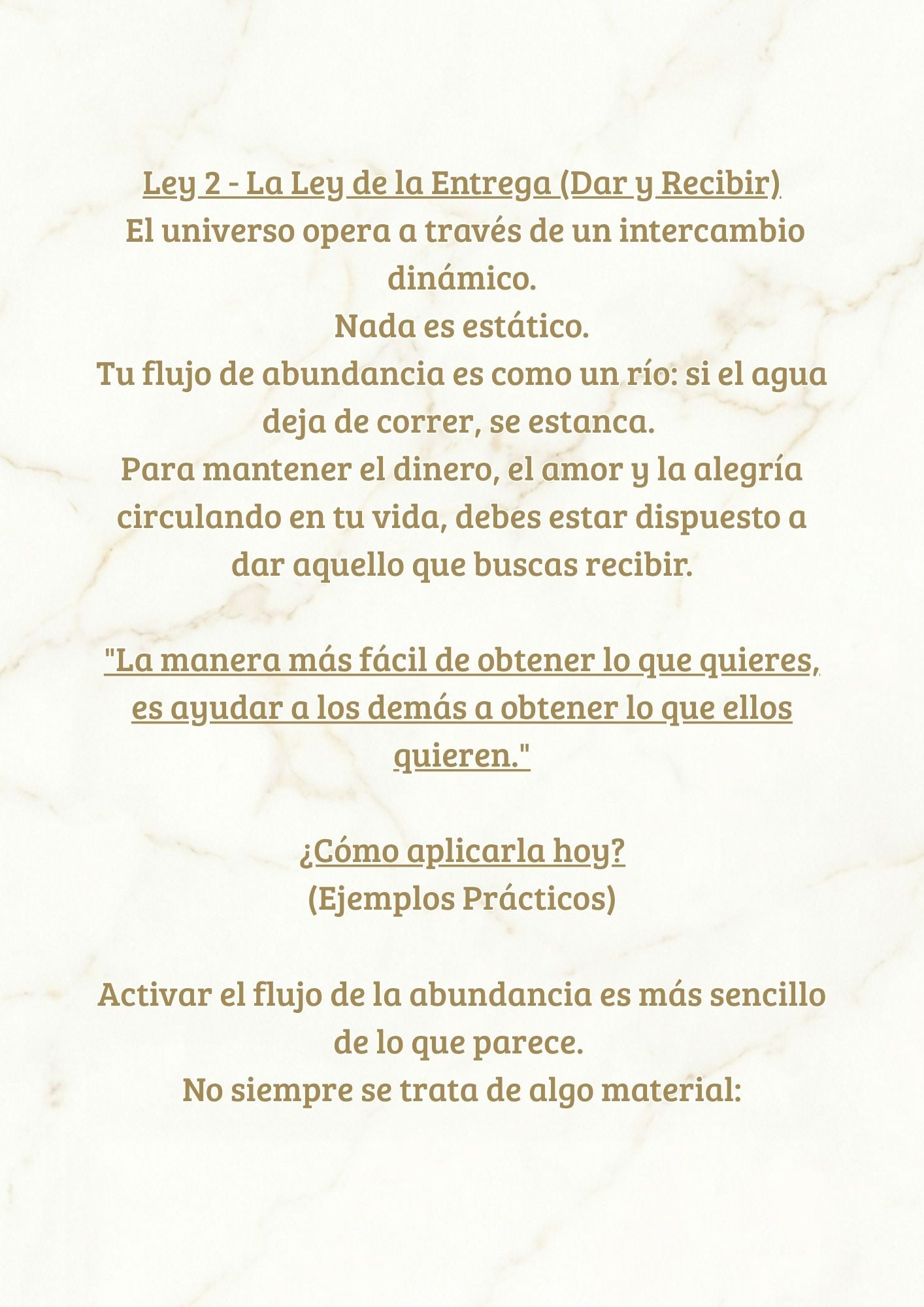 Tu Guía Práctica basada en Las 7 Leyes Espirituales del Éxito