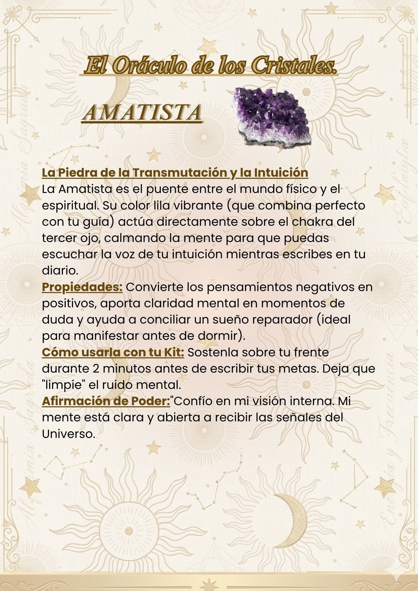 ¡Potencia tu Manifestación! (Guía de Cristales y Sahumerios)