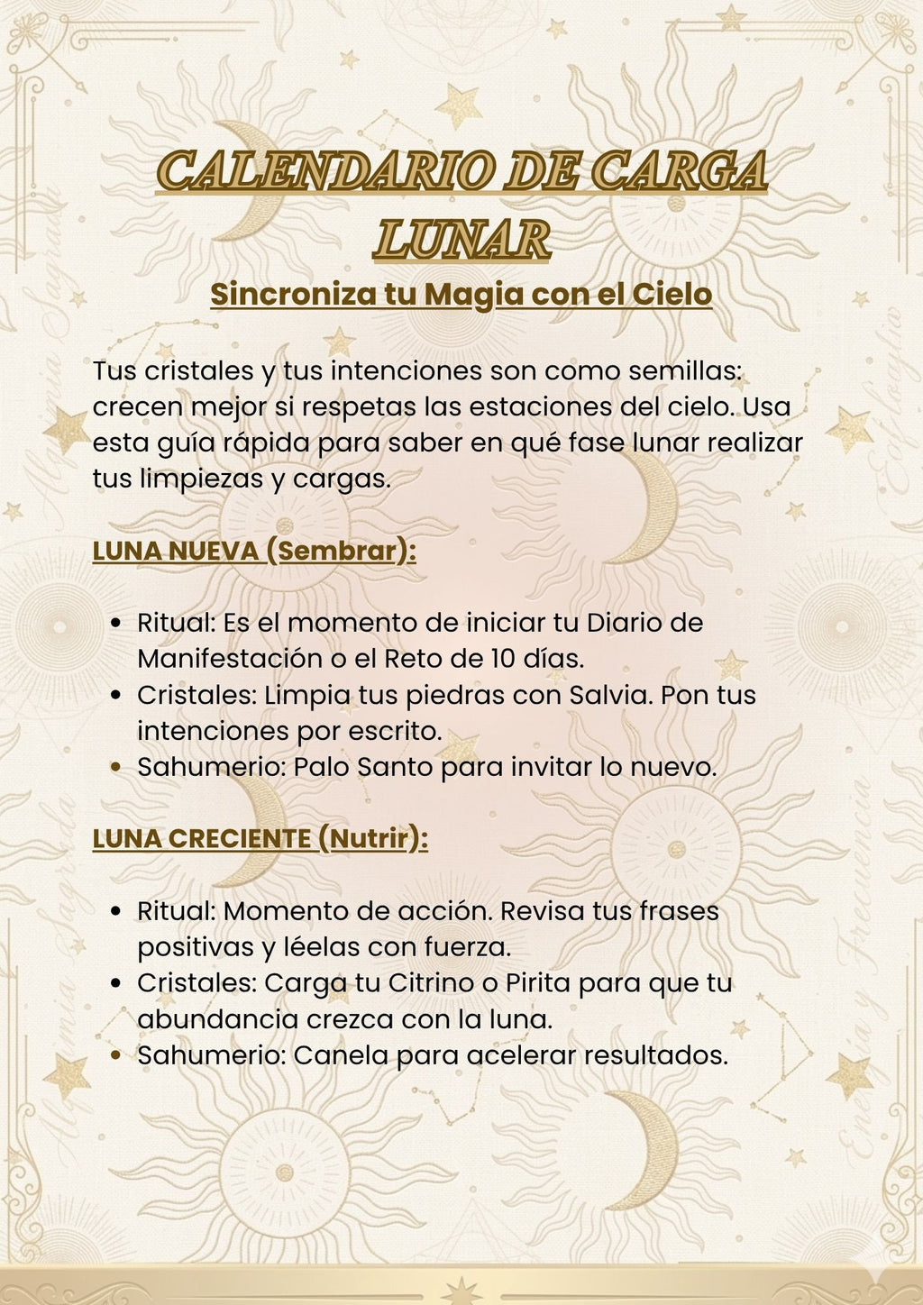 ¡Potencia tu Manifestación! (Guía de Cristales y Sahumerios)