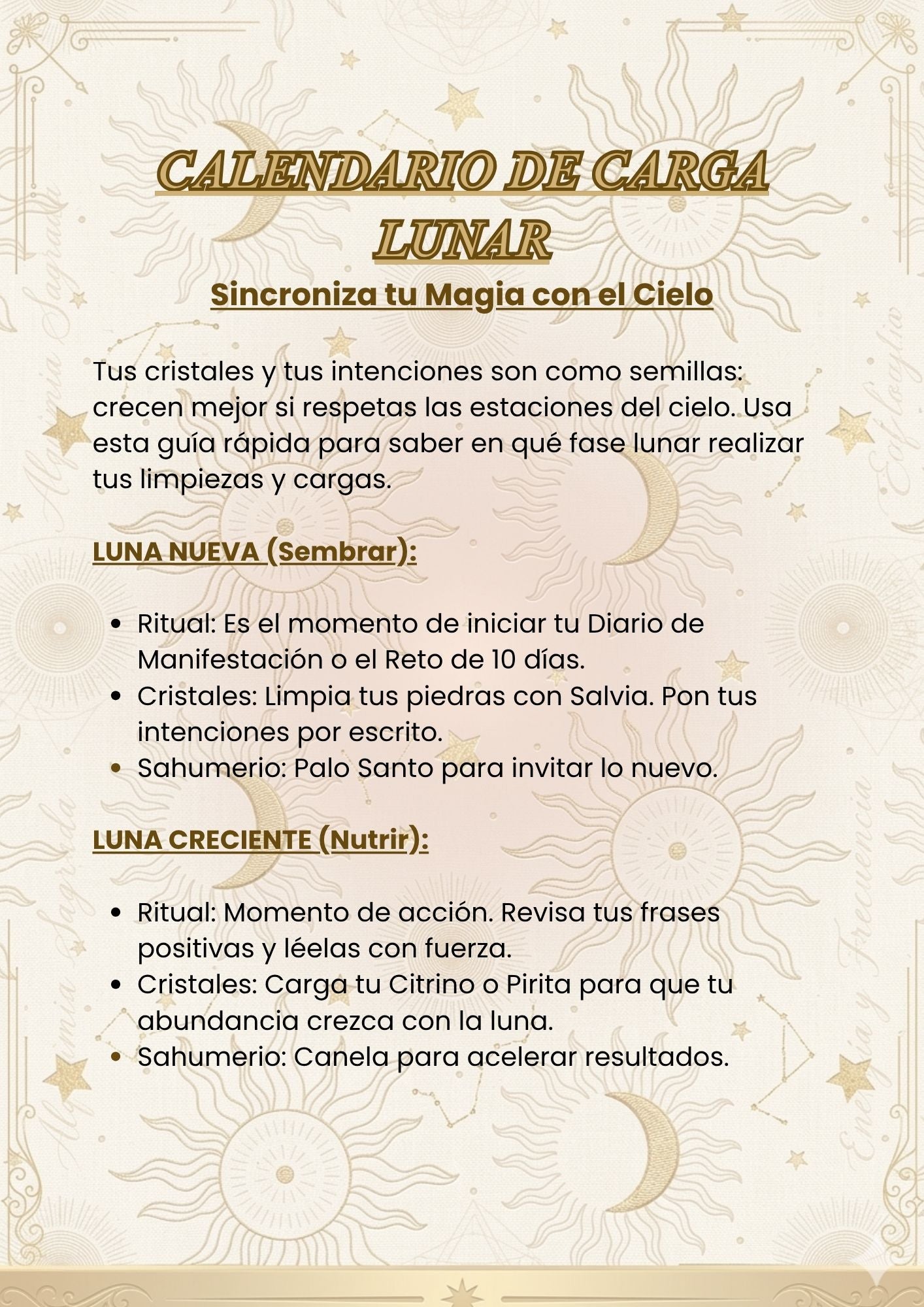 ¡Potencia tu Manifestación! (Guía de Cristales y Sahumerios)